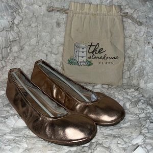 The Storehouse Flats size 10 Rose Gold